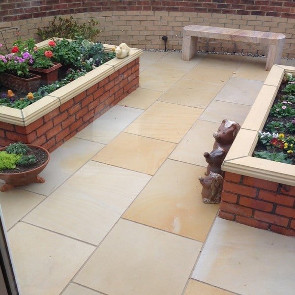 MINT SANDBLAST SANDSTONE PAVING