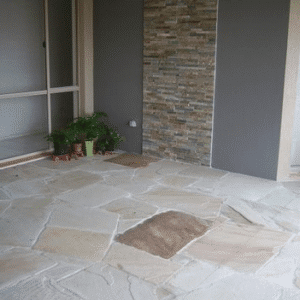 SANDSTONE CRAZY PAVING