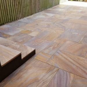 RAINBOW SANDSTONE PAVING