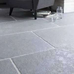 ASH GREY 1/2 HONED LIMESTONE PAVING SLABS