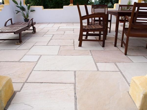 MINT FOSSIL SANDSTONE PAVING